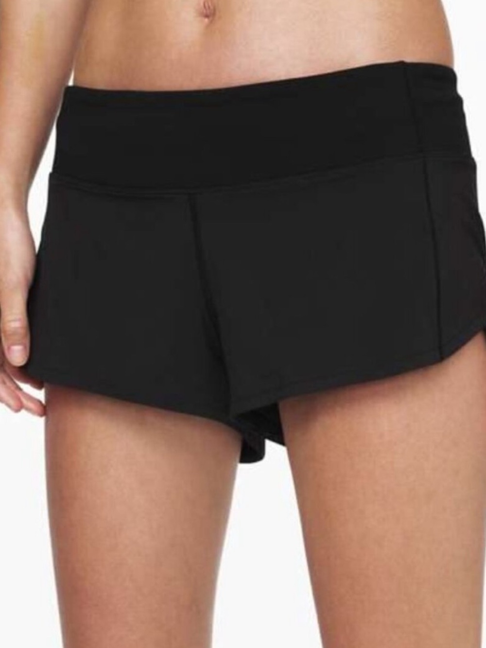 Lululemon black Speed Up 2.5in Shorts